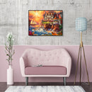 5D DIY Diamond Painting House Full Drill Picture Embroidery Mosaic (1350) Newly