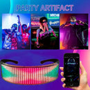 Led Led Glasses Festival Sunglasses Electronic Shining Glasses Party Glasses