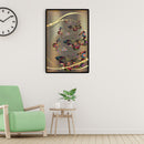 Colorful Hollow Butterflies Oil Paint By Numbers Kits Canvas Picture DIY