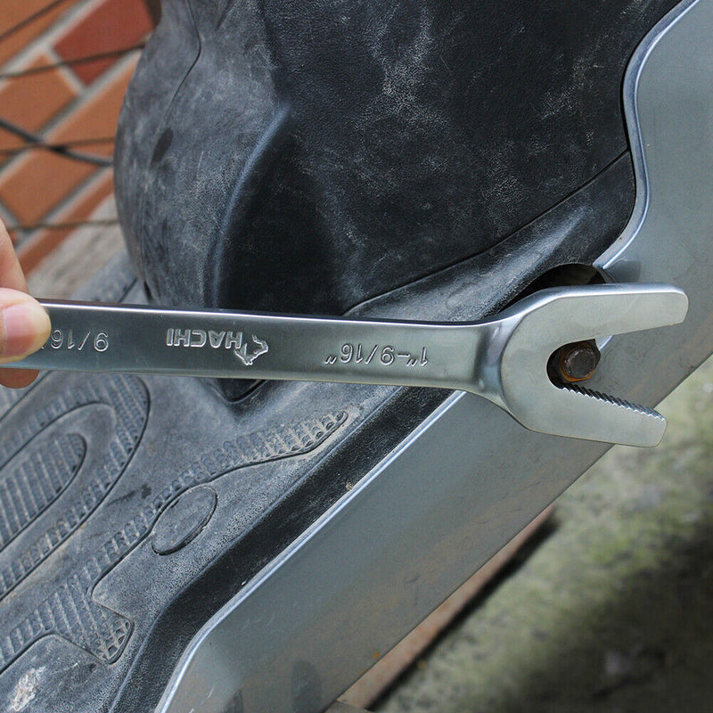 Open End Wrench 250mm Repair Tools Nut Spanner for Auto Mechanical Maintenance