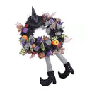 35cm Halloween Hanging Wreath Sturdy Hanging Wreath for Home Holiday Party