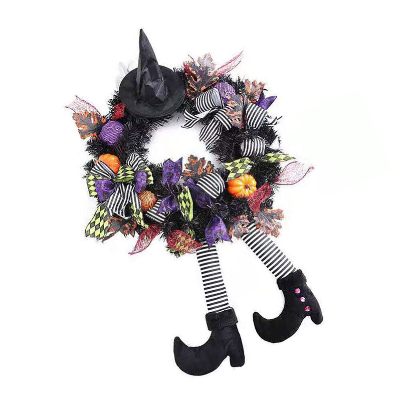 35cm Halloween Hanging Wreath Sturdy Hanging Wreath for Home Holiday Party