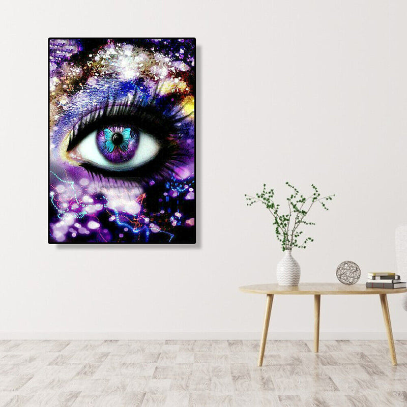 5D DIY Diamond Painting Full Drill Eyes Cross Stitch Embroidery Gift Home Decor