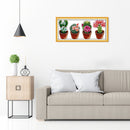 Cactus 14CT Stamped Cross Stitch Kits Sewing Needlework Embroidery (J171)