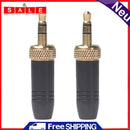 3.5mm Plug with M6 Internal Thread Necklace Clip Microphone Lead Cable for Sony