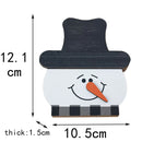 Home Decoration Snowman Santa Claus Christmas Ornaments Deer Wooden Crafts