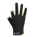 Fishing Gloves Anti-slip 2 Cut Finger Breathable Cycling Mitten (Green)