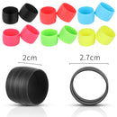 2x Bicycle Handlebar Buckle Fixed Ring Bike Silicone Plug Cycling Accessories