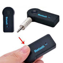 Wireless Bluetooth 3.5mm AUX Audio Stereo Music Car Mic Black Receiver Y8I0