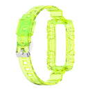 TPU Transparent Strap for HUAWEI HONOR Band 6 Soft Wristband Belt (Yellow) Newly
