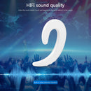 Bone Conduction Headphones Bluetooth-compatible Open-Ear Wireless (White) Newly