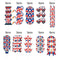 Mix 10 Food & Cupcake Picks Queen Jubilee London Union Decorations Party M8I5