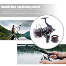 NFR 9000+8000 Metal Spool Fishing Reel High Speed 4.6/1 12+1BB Casting Wheel