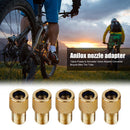 10pcs Bicycle Valve Adapters Presta to Schrader Converters Bike Pump Connectors