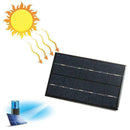 2W 5V Solar Panel USB Port Phone Charger Travel Portable E0V4