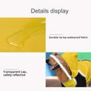 #A Pet Raincoat Four-Legged All-Inclusive with Reflective Strips Poncho Rain Cov