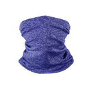 2pcs/set Solid Color Sports Neck Tube Face Cover Outdoor Cycling Anti-dust Sc