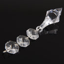 10pcs Acrylic Crystal Beads Garland Chandelier Hanging Wedding Party Decor