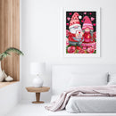 Diamond Painting 5D Full Round Drill Mosaic DIY Valentines Day Kit Bedroom De