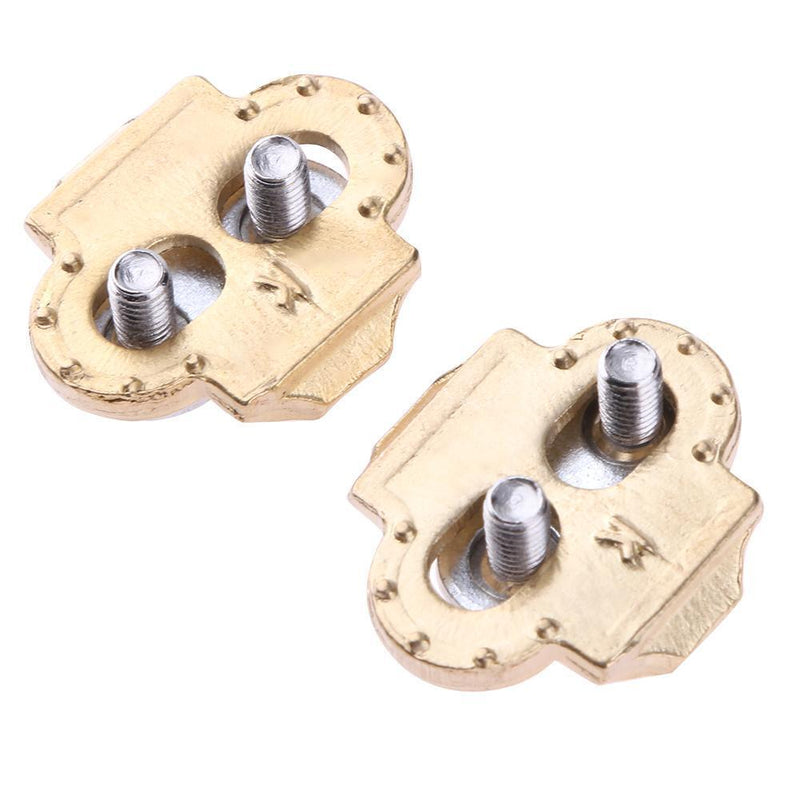 1 Pair MTB Bike Self Inhibition Quirle Lock Plate Pedal Cleat Cycling Peda