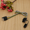 Amrican 4 Flat 32"trailer connect trailer plug 6/12/24V 4 pin Flat trailer Newly