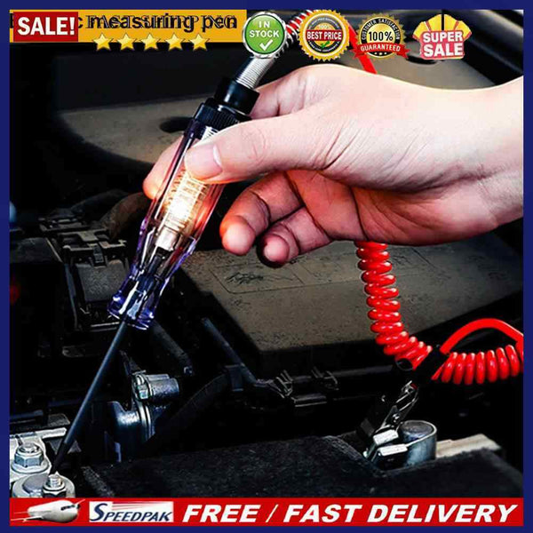 Professional Long Probe Pen Digital Display Auto Voltage Tester Repair Tool