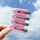 hair Makeup Bang Clip No Crease Hairpin Seamless Hair Clips No Bend Barrettes