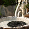 Solar Rotating Petal Fountain Pool Adjustable 3 Gear Floating Water Nozzle