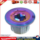 Bicycle Crank Bolt Cover Cap Waterproof Aluminum Crankset Nut Screw (M20)  Newly