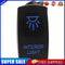 LED Blue INTERIOR LIGHT Rocker Switch with Wires 5-Pin 12V 20 Amp Universal Car