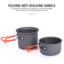 WIDESEA Portable Camping Cookware Set Outdoor Cooking Travel Tableware Picn