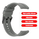 22mm Silicone Band for Huawei Watch GT 3 46mm/GT Runner Strap (Grey) Newly