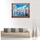 Snow Lake 5D DIY Diamond Painting Cross Stitch Embroidery Home Decor Craft