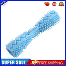 Dog Toys Toothbrush TPR Chew Teeth Cleaning Pet Molar Brushing Stick (Blue)