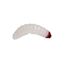50pcs Fishing Bionic Soft Bait 2.4cm Worm Maggot Artificial Fishing Lures Tackle