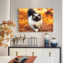 5D DIY Diamond Painting Kits Walking Cat Full Square Drill Wall Crafts Mosa