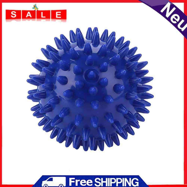 collectsound massage ball with spines, 7.5 cm / 9.5 cm, blue, 7.5 cm