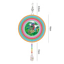 DIY Diamond Painting Double-sided Hanging Rotatable Wind Chime (GSP207)
