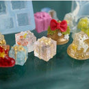 Making Christmas Supplies Gift Box Mold Silicone Casting Mould Crystal Glue