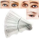 Shaper DIY Beauty Eyebrow Template Eye Grooming Brow Stencils Card Makeup Tool