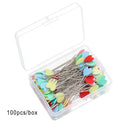 100PCS Craft Mini Head Needles Patchwork Sewing Pin Quilting Love Heart