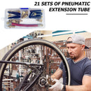 21pcs Bicycle Tire Inflatable Tube Air Pants Adapter Kits Bicycle Repair Tools