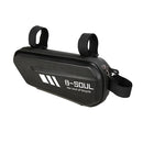 B-SOUL Bicycle Triangle Bag Waterproof Hard Shell Mountain Bike Top Bag