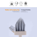 Two-In-One Design Clean Brush Dismountable Handle Bathroom Scrubber (Beige)