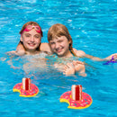 Inflatable Drink Cup Holder Donut Floating Pool Party Coaster Cocktail Bar De