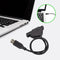 USB 2.0 SATA Optical Drive Cable 7+6 Pin Adapter for Laptop CD-ROM CD DVD