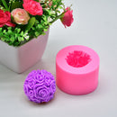 Silicone Baking Molds Rose Flower Shape Soap Chocolate Mousse Cake DIY Moulds