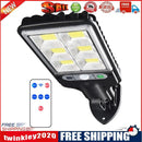 LED Solar Wall Light Outdoor Motion Sensor Lamp Garden Remote Lamp (72COB)