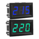 5pcs AC70-500V 2 Wires LED Digital Voltmeter Voltage Meter Volt Tester