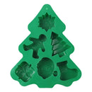 Santa Snowman Shape Christmas Silicone Mold Christmas Baking Mold Mini Cakes